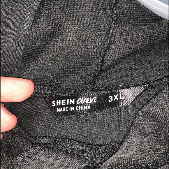 Shein womens black sweatshirt - Picture 3 of 3